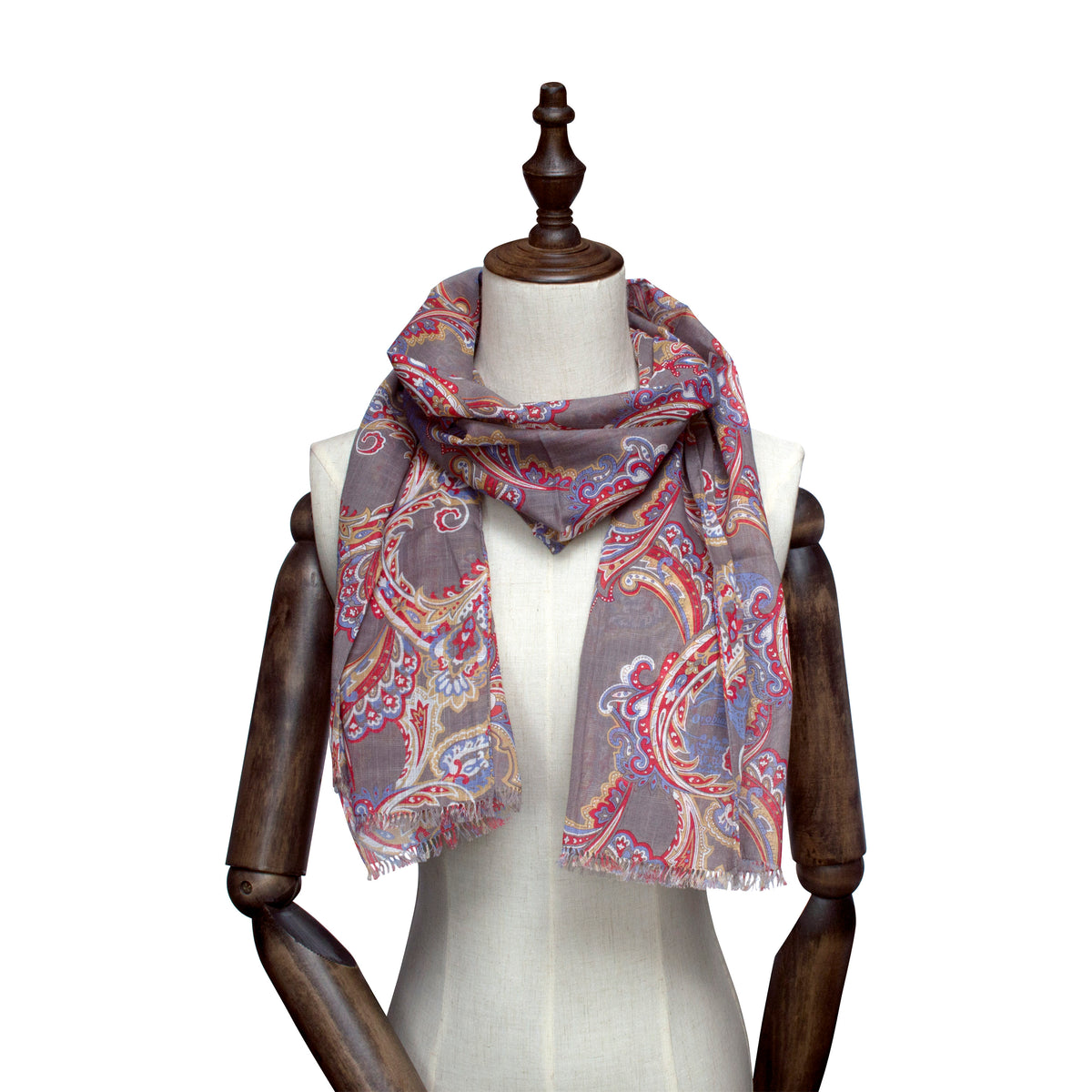 Dove Base-Toned Paisley Scarf – Orobianco.Asia