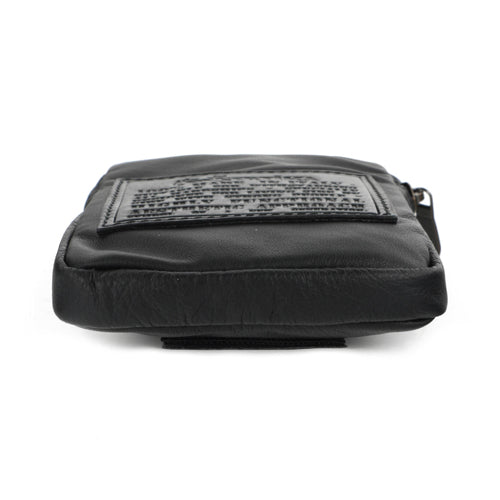 Karica Pouch Organiser in Silkpowder and Soft Carbon Fibre